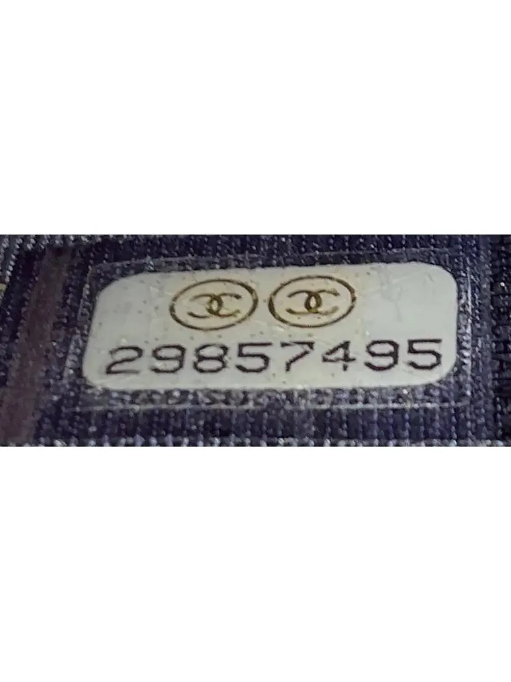 Chanel 19 Wallet On Chain Quilted Denim #323576C43B